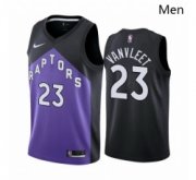 Wholesale Cheap Men Toronto Raptors 23 Fred VanVleet Purple NBA Swingman 2020 21 Earned Edition Jersey