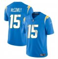 Cheap Youth Los Angeles Chargers #15 Ladd McConkey Light Blue 2024 Draft Vapor Limited Football Stitched Jersey