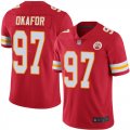 Wholesale Cheap Nike Chiefs #97 Alex Okafor Red Team Color Men's Stitched NFL Vapor Untouchable Limited Jersey