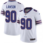 Wholesale Cheap Nike Bills #90 Shaq Lawson White Men's Stitched NFL Vapor Untouchable Limited Jersey