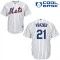 Wholesale Cheap Mets #21 Todd Frazier White(Blue Strip) Cool Base Stitched Youth MLB Jersey