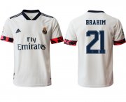 Wholesale Cheap Men 2020-2021 club Real Madrid home aaa version 21 white Soccer Jerseys2
