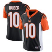 Wholesale Cheap Nike Bengals #10 Kevin Huber Black Team Color Men's Stitched NFL Vapor Untouchable Limited Jersey