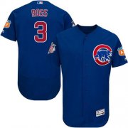 Wholesale Cheap Cubs #3 David Ross Blue Flexbase Authentic Collection Stitched MLB Jersey