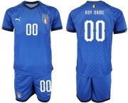 Wholesale Cheap Italy Personalized Home Soccer Country Jersey