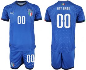 Wholesale Cheap Italy Personalized Home Soccer Country Jersey