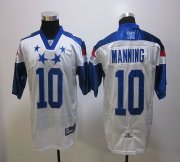 Wholesale Cheap Giants #10 Eli Manning White 2012 Pro Bowl Stitched NFL Jersey