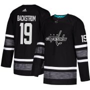 Wholesale Cheap Adidas Capitals #19 Nicklas Backstrom Black 2019 All-Star Game Parley Authentic Stitched NHL Jersey