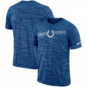 Wholesale Cheap Indianapolis Colts Nike Sideline Velocity Performance T-Shirt Heathered Royal
