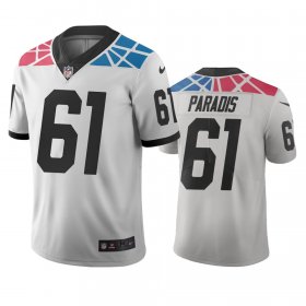 Wholesale Cheap Carolina Panthers #61 Matt Paradis White Vapor Limited City Edition NFL Jersey