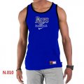 Wholesale Cheap Men's Nike Tampa Bay Rays Home Practice Tank Top Blue