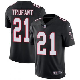 Wholesale Cheap Nike Falcons #21 Desmond Trufant Black Alternate Men\'s Stitched NFL Vapor Untouchable Limited Jersey