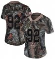 Wholesale Cheap Nike Giants #92 Michael Strahan Camo Women's Stitched NFL Limited Rush Realtree Jersey