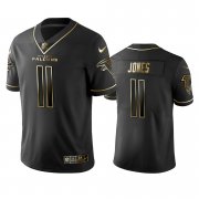 Wholesale Cheap Falcons #11 Julio Jones Men's Stitched NFL Vapor Untouchable Limited Black Golden Jersey