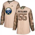 Wholesale Cheap Adidas Sabres #55 Rasmus Ristolainen Camo Authentic 2017 Veterans Day Youth Stitched NHL Jersey