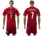 Wholesale Cheap Czech #7 Posicky Red Home Soccer Country Jersey