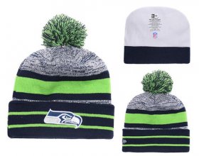 Wholesale Cheap NFL Seattle Seahawks Logo Stitched Knit Beanies 014
