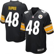 Wholesale Cheap Nike Steelers #48 Bud Dupree Black Team Color Youth Stitched NFL Elite Jersey