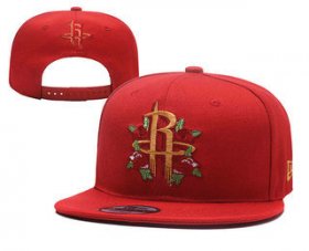 Wholesale Cheap Houston Rockets Snapback Ajustable Cap Hat YD 1