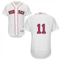 Wholesale Cheap Red Sox #11 Rafael Devers White Flexbase Authentic Collection Stitched MLB Jersey