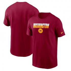 Wholesale Cheap Washington Redskins Football Team Nike Split T-Shirt Burgundy