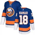 Wholesale Cheap Adidas Islanders #18 Anthony Beauvillier Royal Blue Home Authentic Stitched NHL Jersey