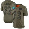 Wholesale Cheap Nike Dolphins #73 Austin Jackson Camo Men's Stitched NFL Limited 2019 Salute To Service Jersey