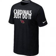 Wholesale Cheap Nike Arizona Cardinals Just Do It Black T-Shirt