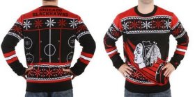 Wholesale Cheap Chicago Blackhawks Men\'s NHL Ugly Sweater-1