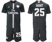 Wholesale Cheap Paris Saint-Germain #25 Rabiot Home Jordan Soccer Club Jersey