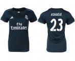 Wholesale Cheap Women's Real Madrid #23 Kovacic Away Soccer Club Jersey