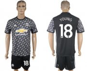 Wholesale Cheap Manchester United #18 Young Black Soccer Club Jersey