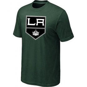 Wholesale Cheap Los Angeles Kings Big & Tall Logo Dark Green NHL T-Shirt