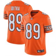 Wholesale Cheap Nike Bears #89 Mike Ditka Orange Men's Stitched NFL Limited Rush Jersey