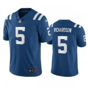 Wholesale Cheap Nike Indianapolis Colts #5 Anthony Richardson Blue Vapor Untouchable Limited Stitched NFL Jersey