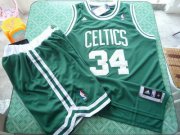 Wholesale Cheap Boston Celtics 34 Paul Pierces green Swingman Basketball Suit