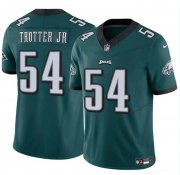 Cheap Men's Philadelphia Eagles #54 Jeremiah Trotter Jr Green 2024 Draft F.U.S.E. Vapor Untouchable Limited Football Stitched Jersey
