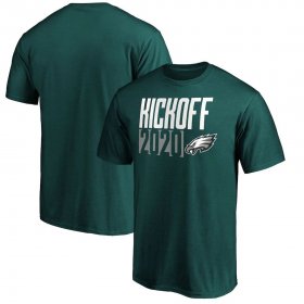 Wholesale Cheap Philadelphia Eagles Fanatics Branded Kickoff 2020 T-Shirt Midnight Green