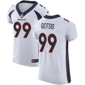 Wholesale Cheap Nike Broncos #99 Adam Gotsis White Men\'s Stitched NFL Vapor Untouchable Elite Jersey