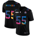 Cheap Dallas Cowboys #55 Leighton Vander Esch Men's Nike Multi-Color Black 2020 NFL Crucial Catch Vapor Untouchable Limited Jersey