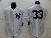 Wholesale Cheap New York Yankees #33 Greg White No Name Stitched MLB Nike Cool Base Jersey