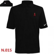 Wholesale Cheap Nike Los Angeles Angels 2014 Players Performance Polo Black