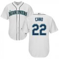 Wholesale Cheap Mariners #22 Robinson Cano White Cool Base Stitched Youth MLB Jersey