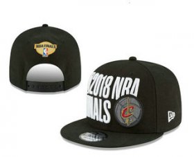 Wholesale Cheap Men\'s Cleveland Cavaliers 2018 The NBA Finals Patch Snapback Ajustable Cap Hat