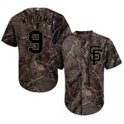 Wholesale Cheap Giants #9 Matt Williams Camo Realtree Collection Cool Base Stitched Youth MLB Jersey