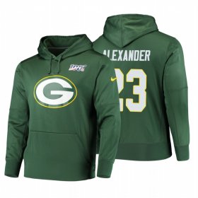 Wholesale Cheap Green Bay Packers #23 Jaire Alexander Nike NFL 100 Primary Logo Circuit Name & Number Pullover Hoodie Green