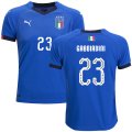 Wholesale Cheap Italy #23 Gabbiadini Home Kid Soccer Country Jersey
