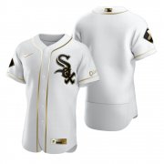 Wholesale Cheap Chicago White Sox Blank White Nike Men's Authentic Golden Edition MLB Jersey