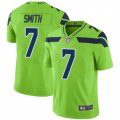 Wholesale Cheap Men's Seattle Seahawks #7 Geno Smith Green Vapor Untouchable Limited Stitched Jersey