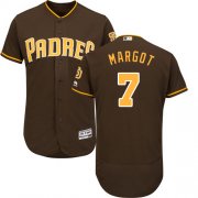 Wholesale Cheap Padres #7 Manuel Margot Brown Flexbase Authentic Collection Stitched MLB Jersey